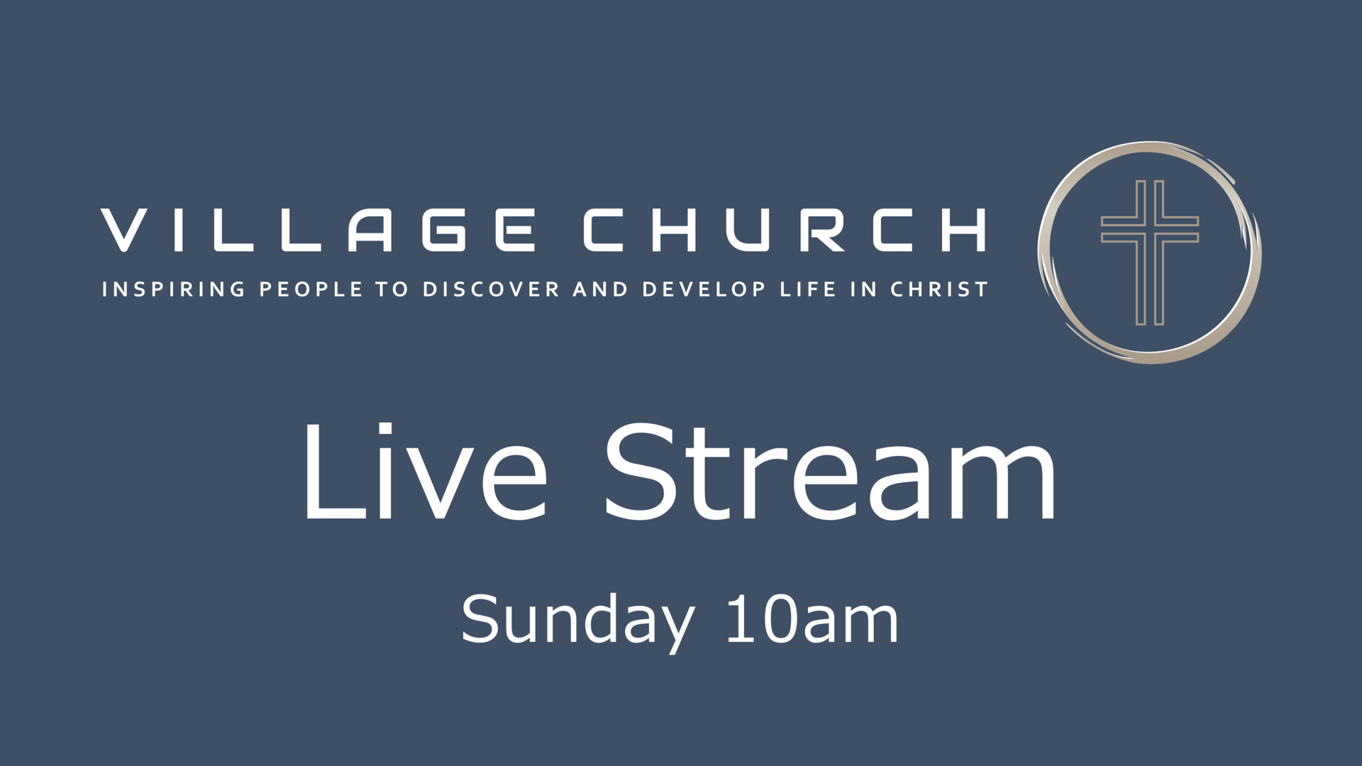 Village Church Live Stream - Faithlife TV