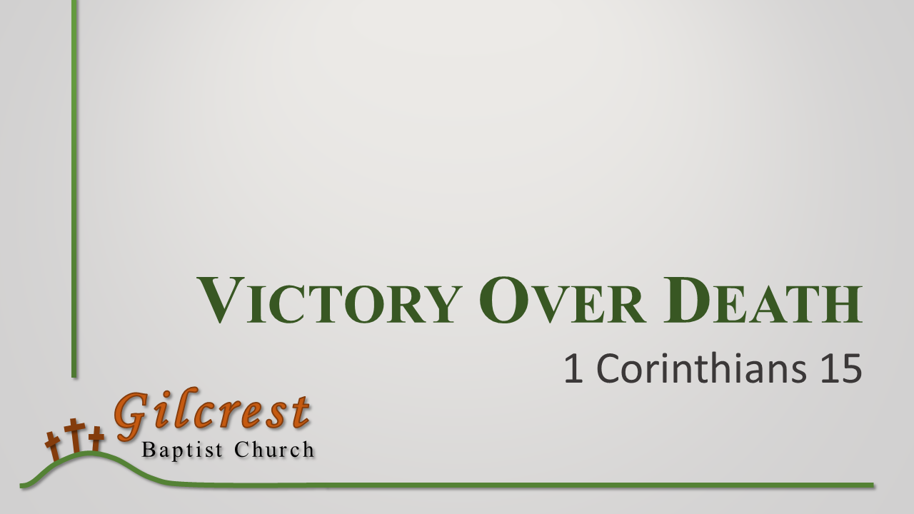 Victory Over Death - Faithlife Sermons