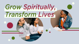 Grow Spiritually Transform Lives  PowerPoint image 1