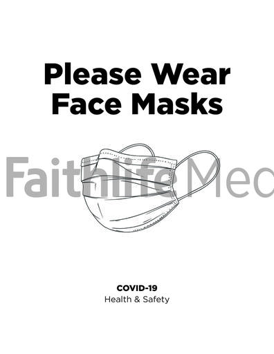 Please Wear Face Masks