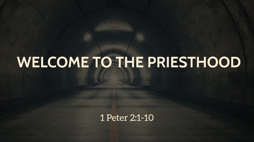 Welcome To The Priesthood