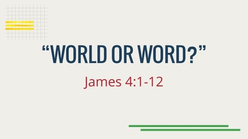 "World or Word?"