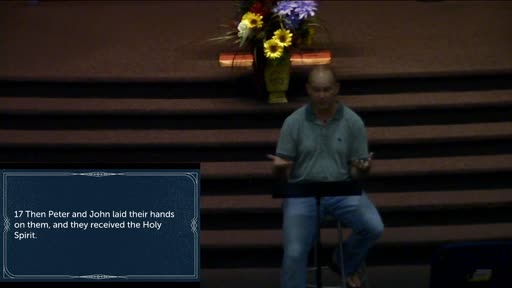 Acts 8:5-25 Wednesday Night Bible Study- June 3, 2020 Acts 8:5-25 Wednesday Night Bible Study- June 3, 2020