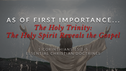 22. The Holy Trinity... The Holy Spirit Reveals the Gospel