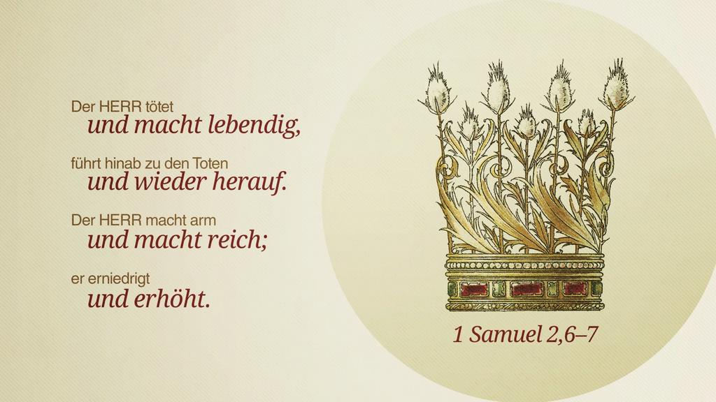 1. Samuel 2,6–7 large preview