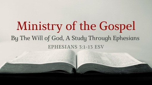 Ministry of the Gospel