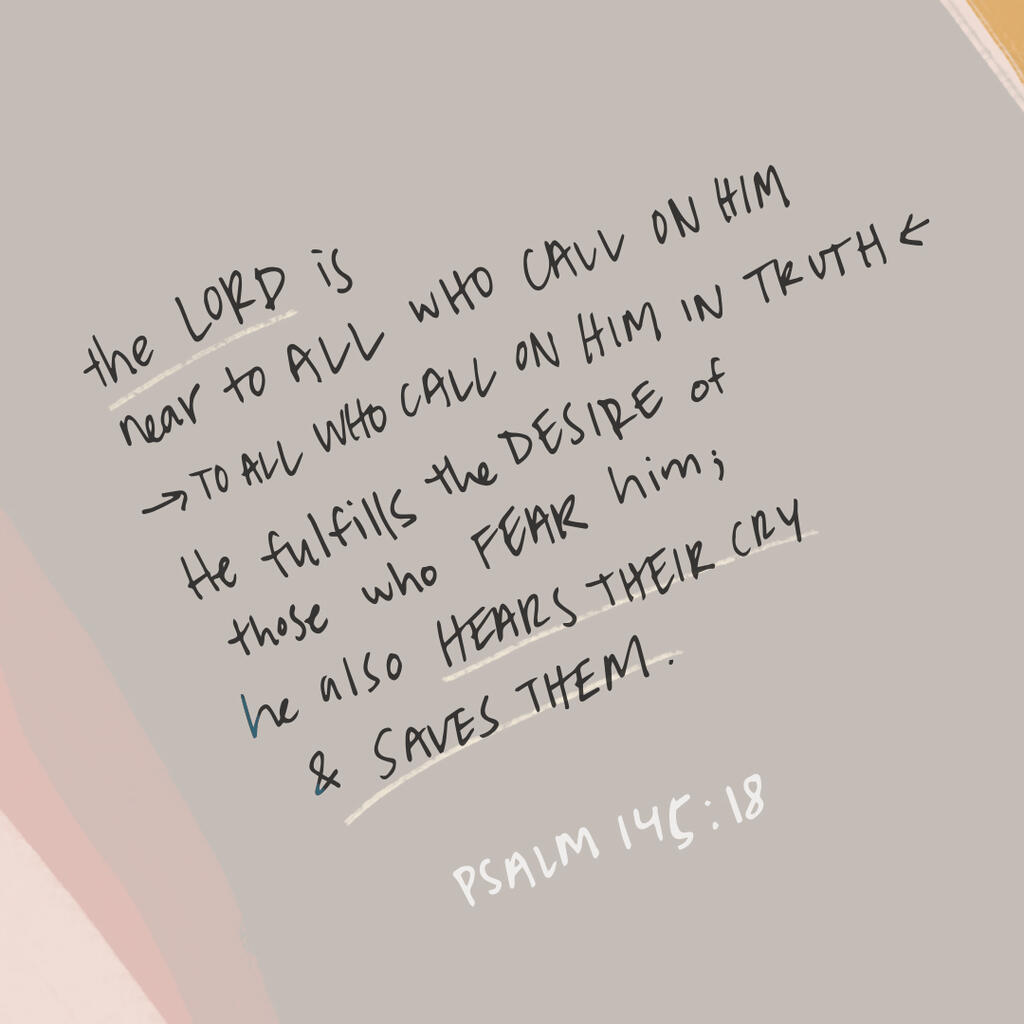 Psalm 145:18 large preview