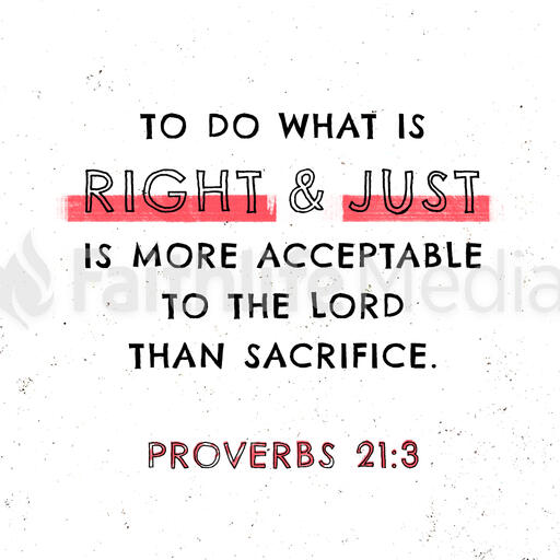 Proverbs 21:3