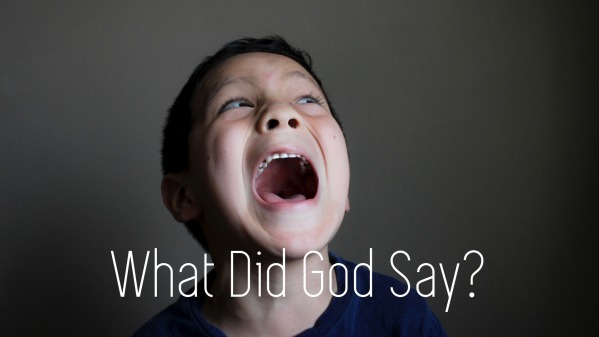 What Did God Say? - Logos Sermons