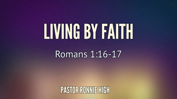 living by Faith - Logos Sermons