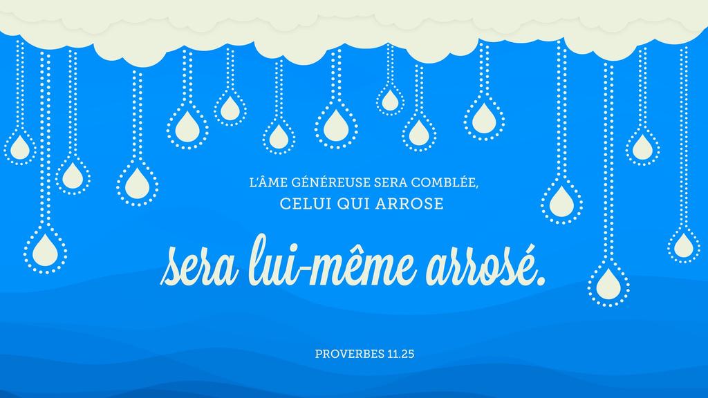 Proverbes 11.25 large preview