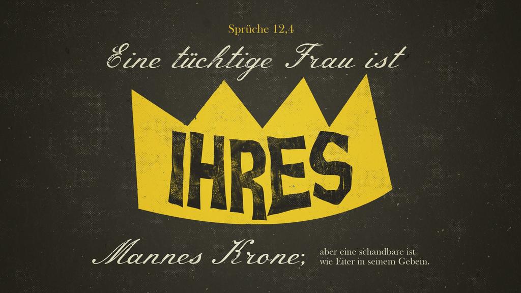 Sprüche 12,4 large preview