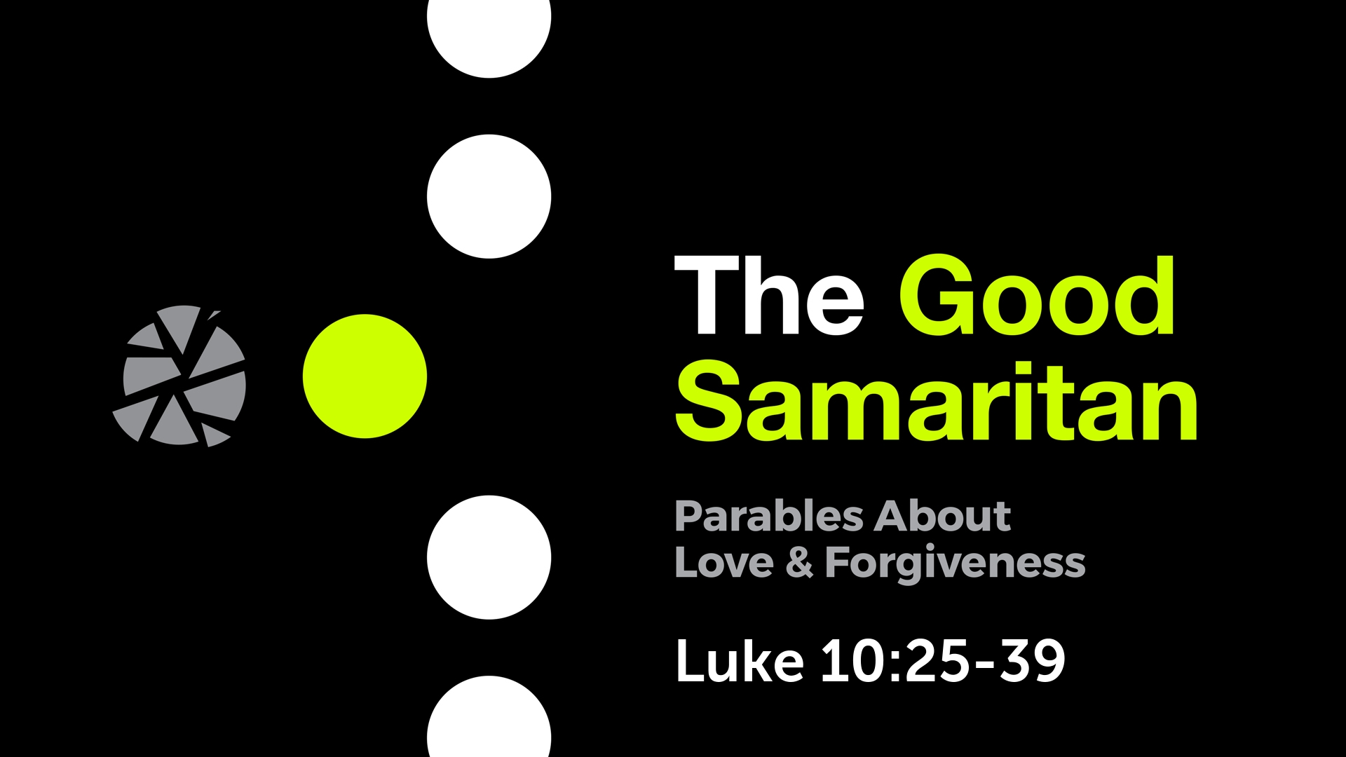 The Good Samaritan Faithlife Sermons