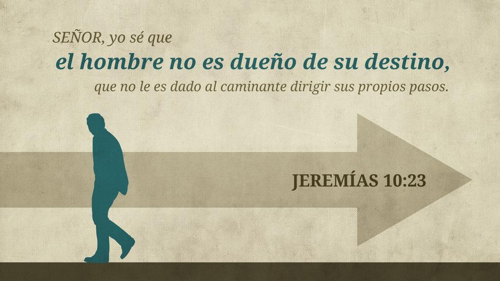 Jeremías 10.23 large preview