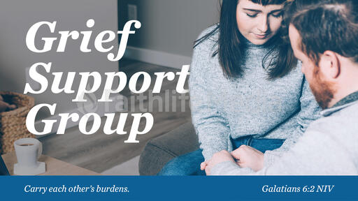Grief Support Group Blue