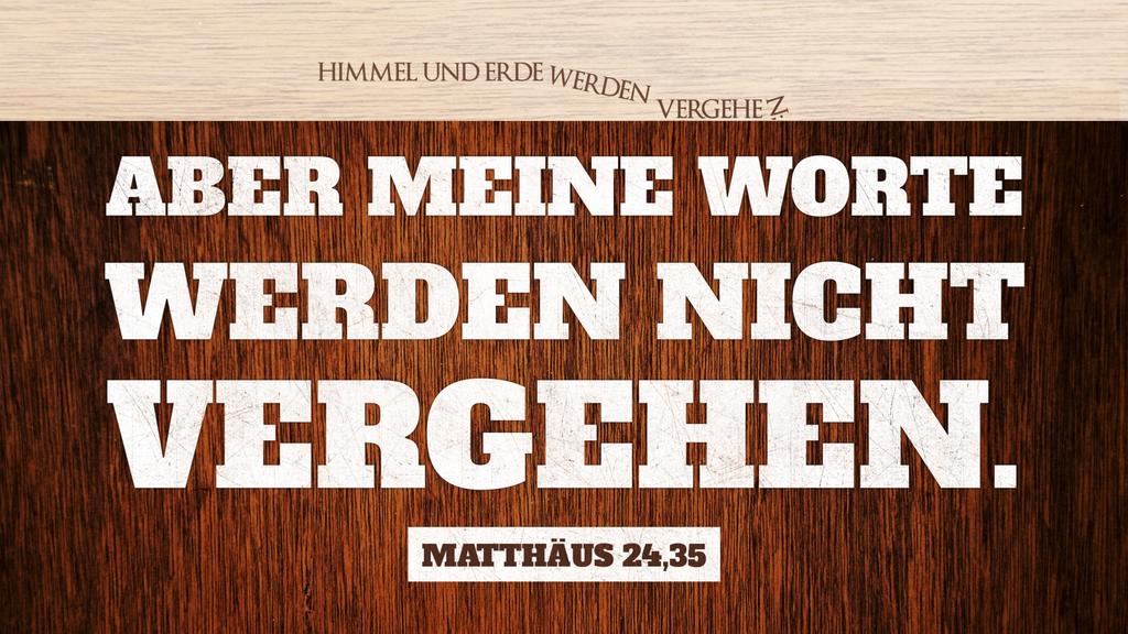 Matthäus 24,35 large preview