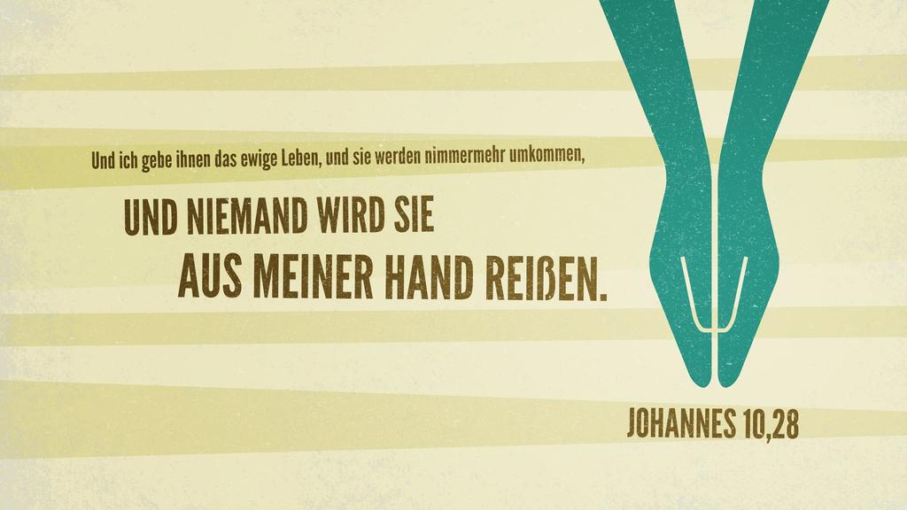 Johannes 10,28 large preview
