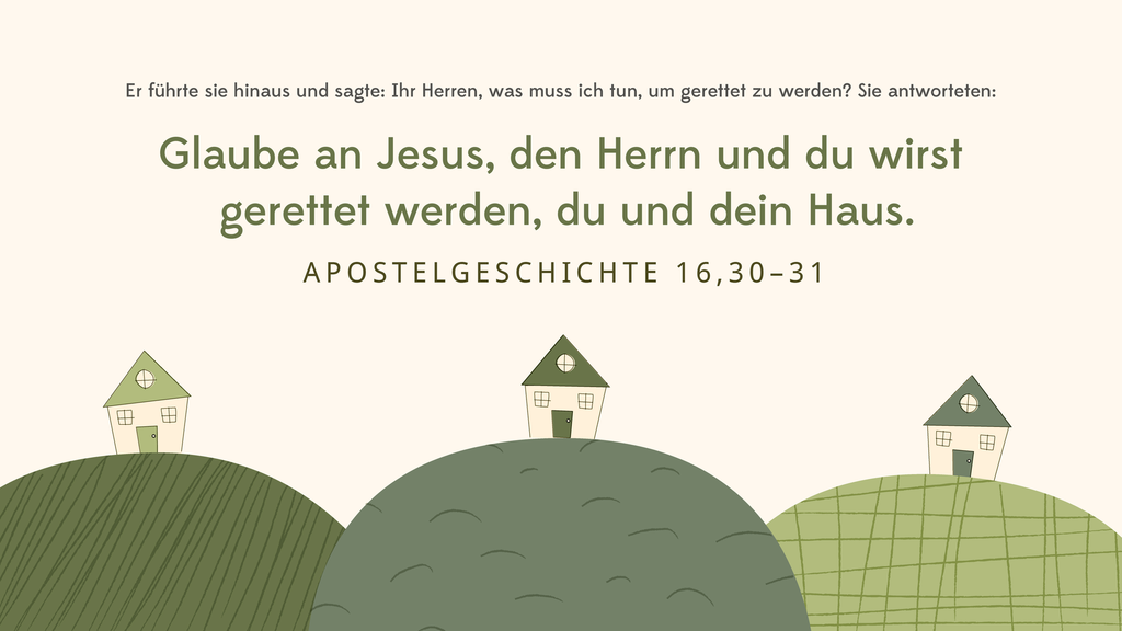 Apostelgeschichte 16,30–31 large preview