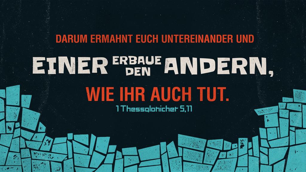 1. Thessalonicher 5,11 large preview