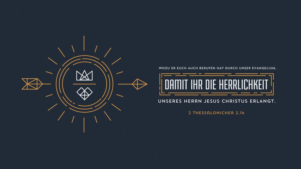 2. Thessalonicher 2,14 large preview