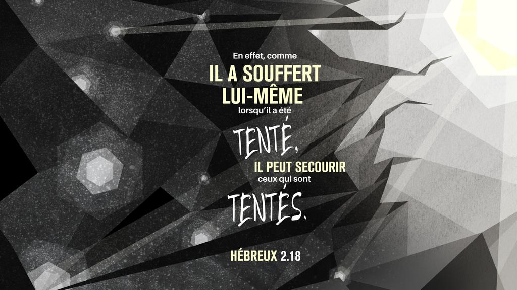 Hébreux 2.18 large preview