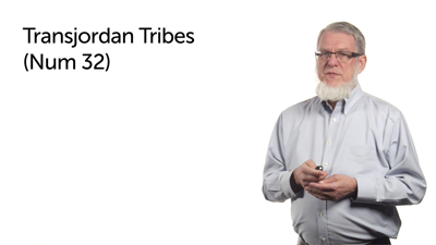 Transjordan Tribes (Num 32)