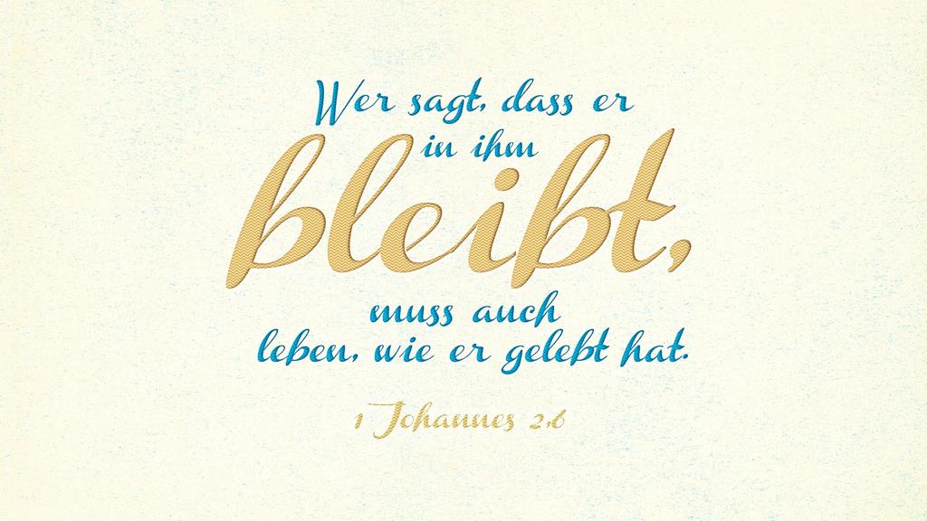 1. Johannes 2,6 large preview