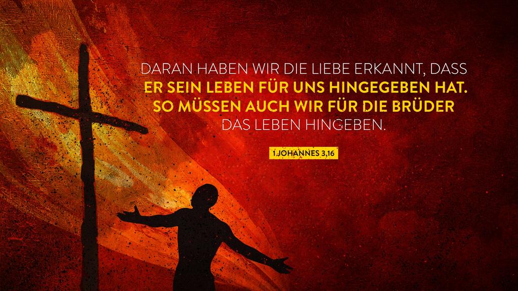 1. Johannes 3,16 large preview