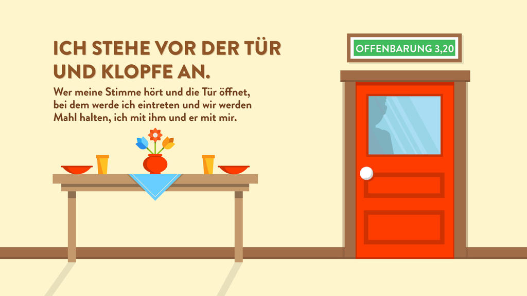 Offenbarung 3,20 large preview