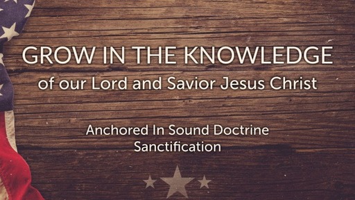 6-28-20 AM Service (Sanctification)