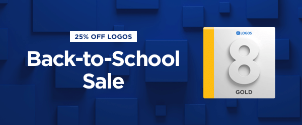 25% Off Logos Back to School Sale