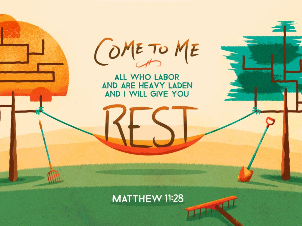 Come Unto Me, Ye Weary - Logos Sermons