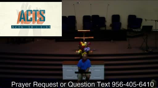 Acts 10:1-33 July 1, 2020 Acts 10:1-33 July 1, 2020
