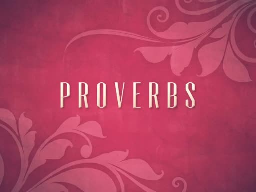 OT II: 4-Proverbs