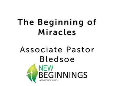 Sun 7/12 The Beginning of Miracles