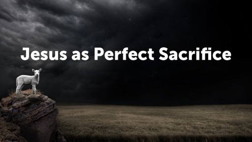 Jesus as Perfect Sacrifice