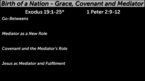 Birth of a Nation - Grace, Covenant and Mediator