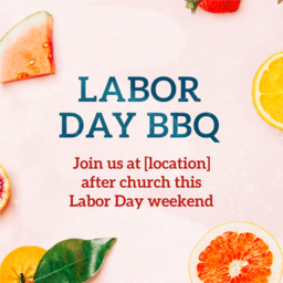 Labor Day BBQ  PowerPoint image 6