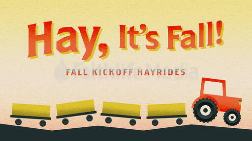 Hay, It's Fall