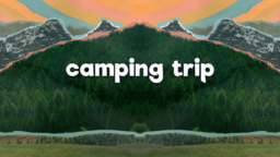 Church Name Camping Trip  PowerPoint image 2