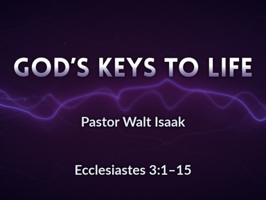 God's Keys to Life