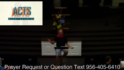 Acts 11:19-30 Wednesday Night Bible Study Acts 11:19-30 Wednesday Night Bible Study