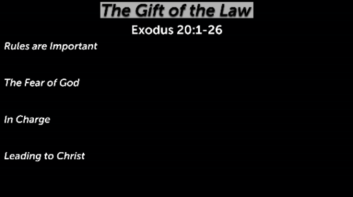 The Gift of the Law