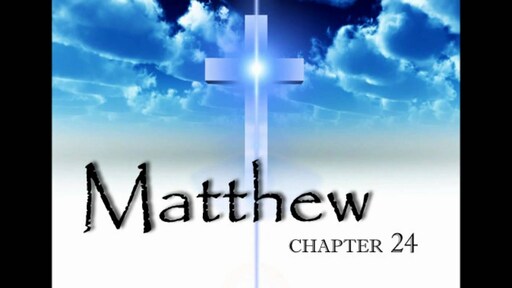 Introduction To Matthew 24