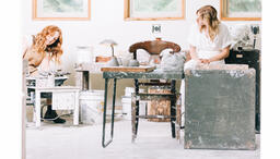 Women in an Art Studio  image 3