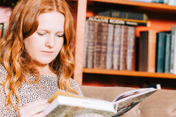 Woman Reading a Book  image 1