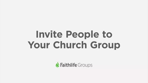 Invite People to Your Church Group