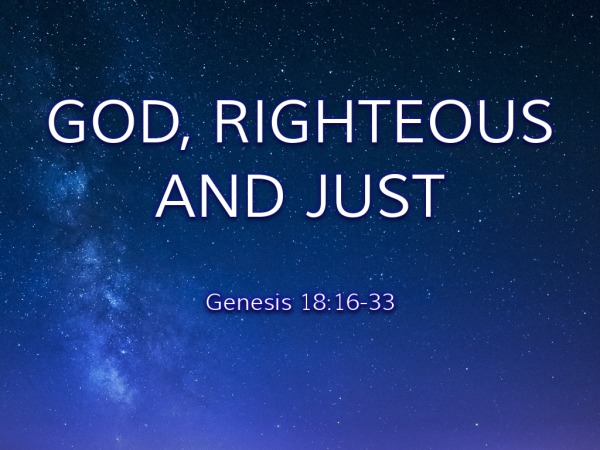 God, Righteous and Just - Logos Sermons