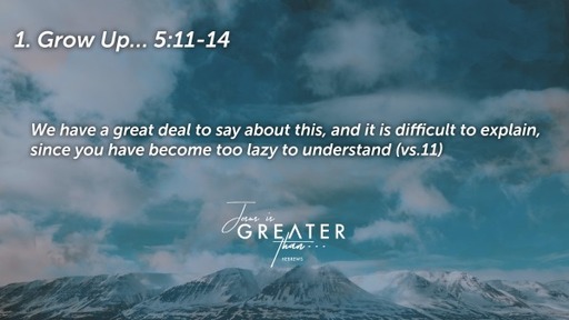 Jesus is Greater Than