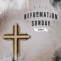 Reformation Sunday Cross - Graphics for the Church